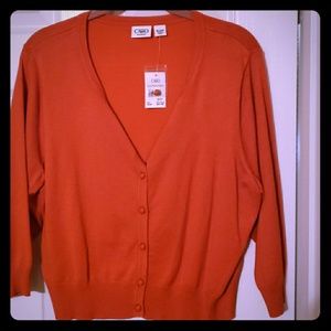 NWT Cropped cardigan sweater
